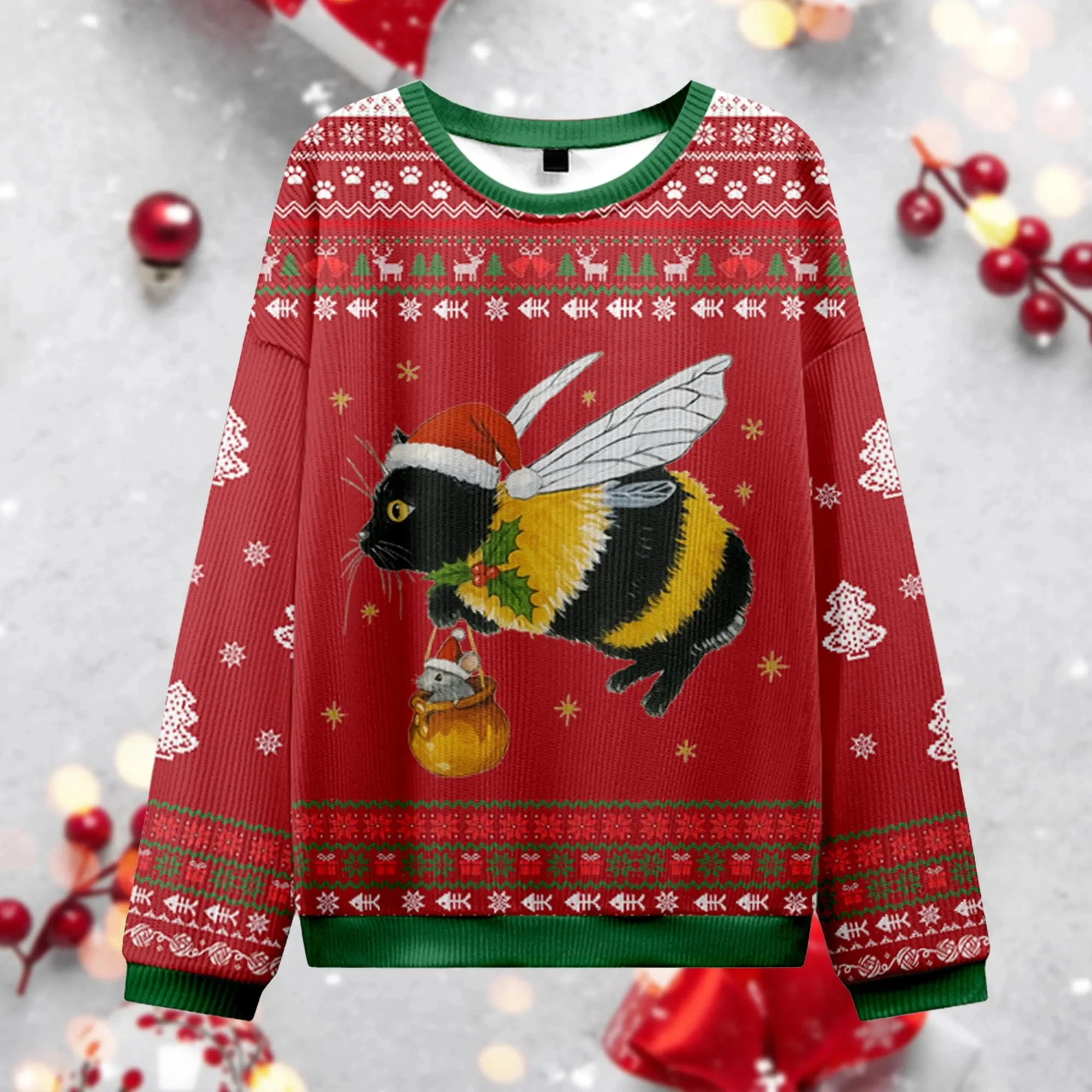 Cartoon Animal Ugly Christmas Sweaters Jumpers 3D Funny Printed Holiday Party Xmas Sweater For Party Birthday Xmas Sweatshirts
Cartoon Animal Ugly Christmas Sweaters Jumpers 3D Funny Printed Holiday Party Xmas Sweater For Party Birthday Xmas Sweatshirts