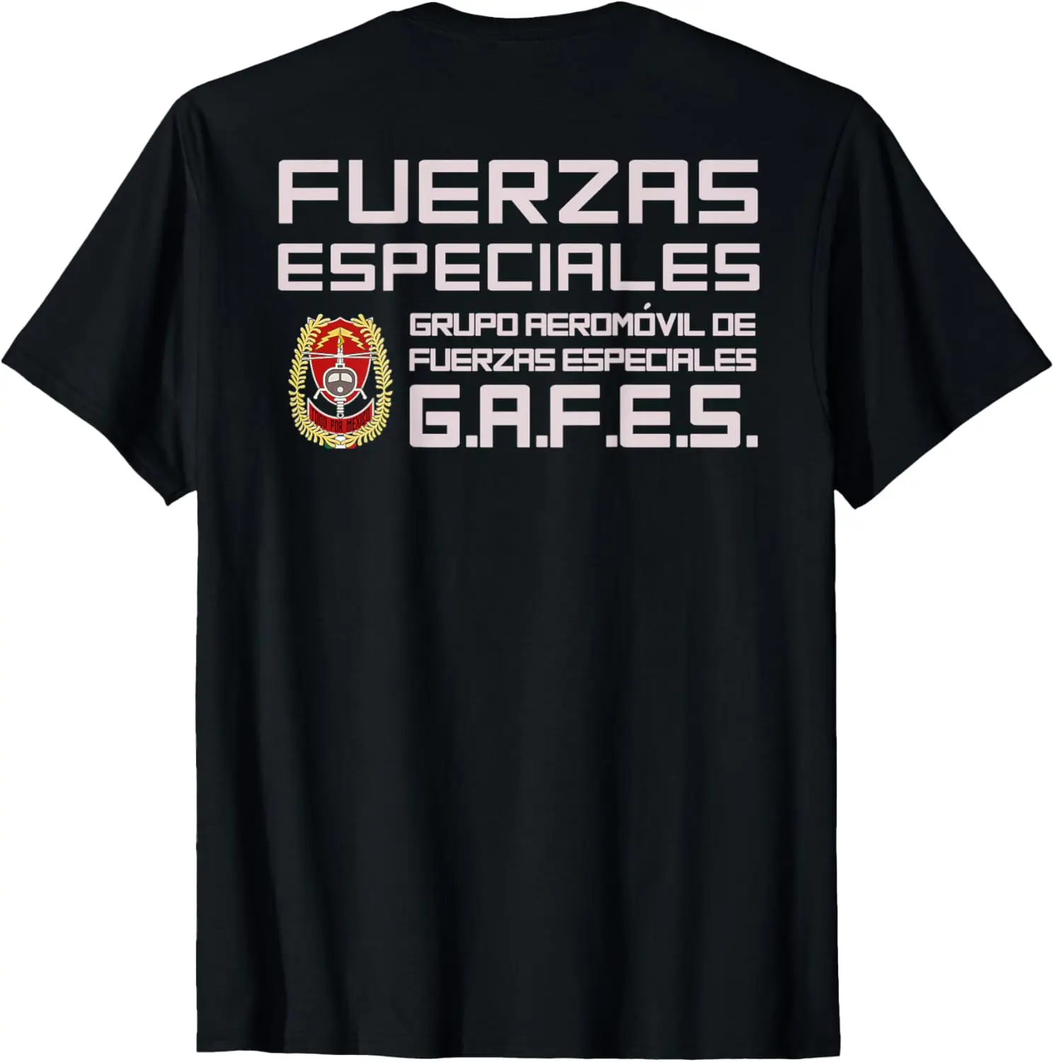 GAFEs Fuerza Especial Mexicana Fuerzas Especiales Футболка с коротким рукавом Повседневная рубашка из 100% хлопка
GAFEs Fuerza Especial Mexicana Fuerzas Especiales Футболка с коротким рукавом Повседневная рубашка из 100% хлопка