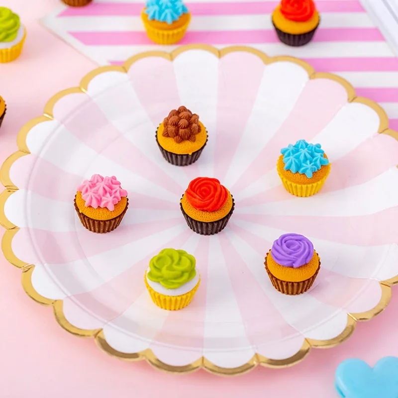 6pcs/lot Flower Cake Eraser Students Stationery For Children Kids Gift For Office School
6pcs/lot Flower Cake Eraser Students Stationery For Children Kids Gift For Office School