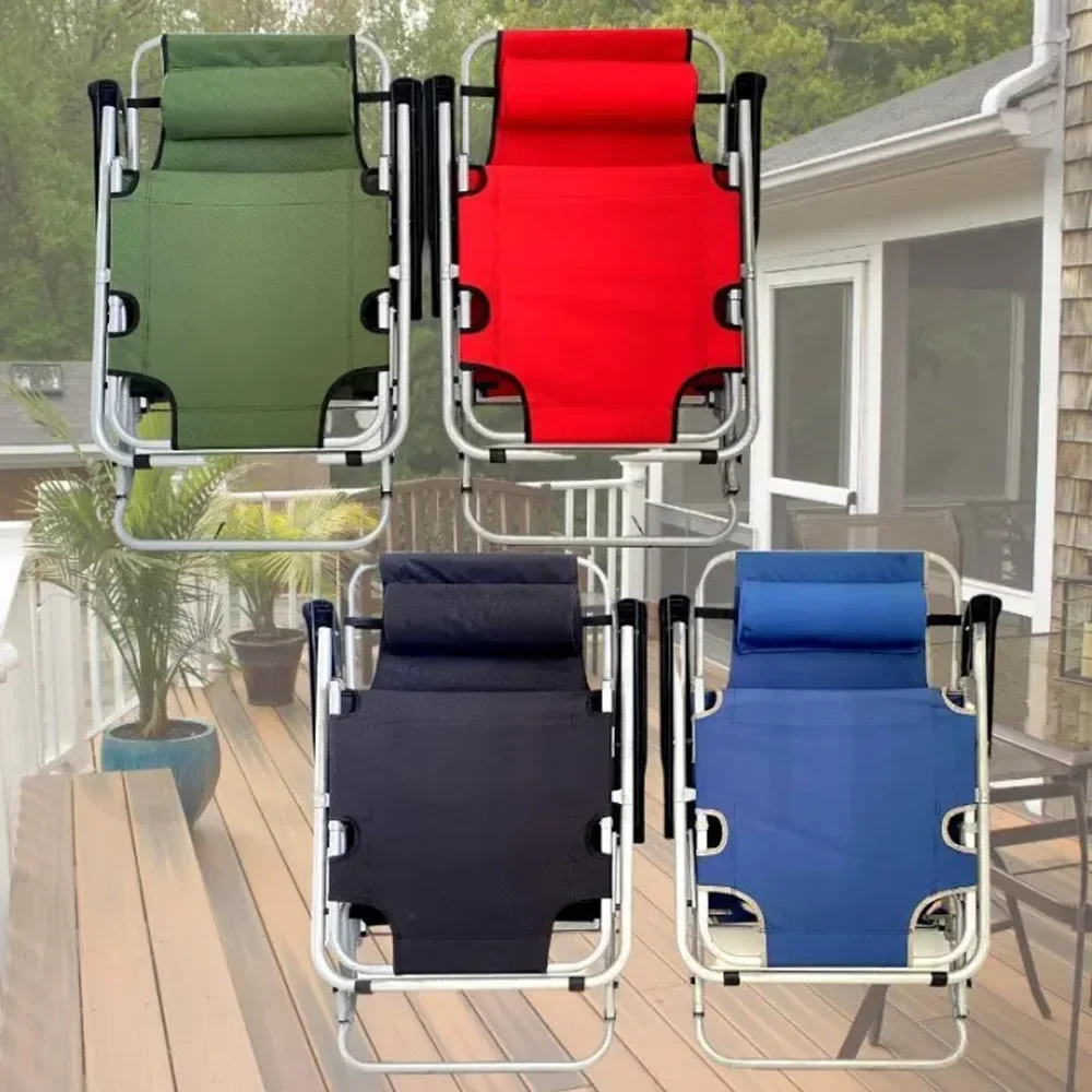 2in1 Chair and Sleeping Bed Zero Gravity Lounge Folding Beach Chair with Adjustable Headrest Folding Chair Outdoor
2in1 Chair and Sleeping Bed Zero Gravity Lounge Folding Beach Chair with Adjustable Headrest Folding Chair Outdoor