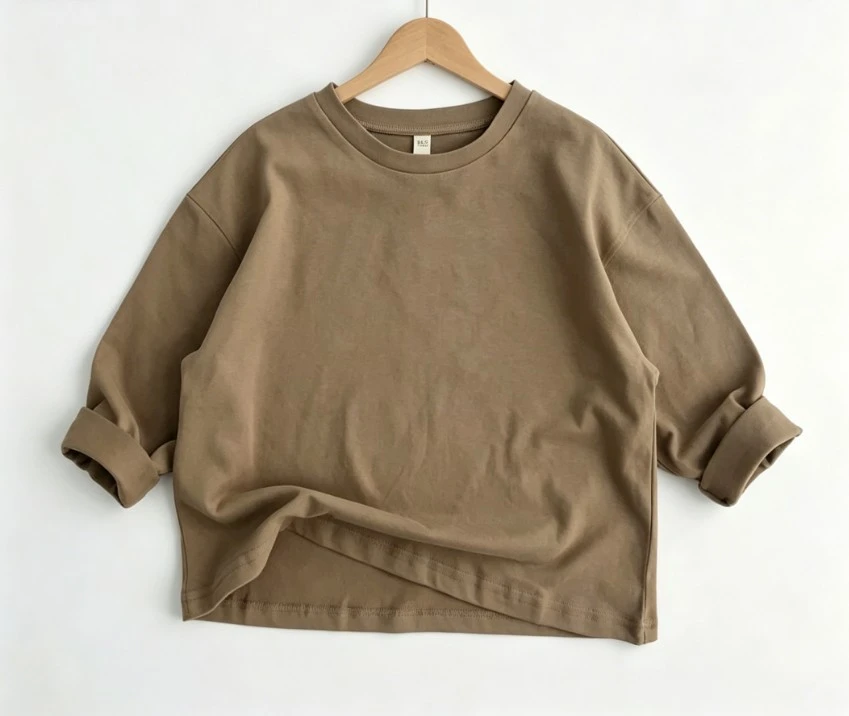 Kid Simple Basic Solid Color Long Sleeve Cotton Tops Children Sport Casual Crew Neck Tees For Children Autumn Spring Wear Cloth
Kid Simple Basic Solid Color Long Sleeve Cotton Tops Children Sport Casual Crew Neck Tees For Children Autumn Spring Wear Cloth