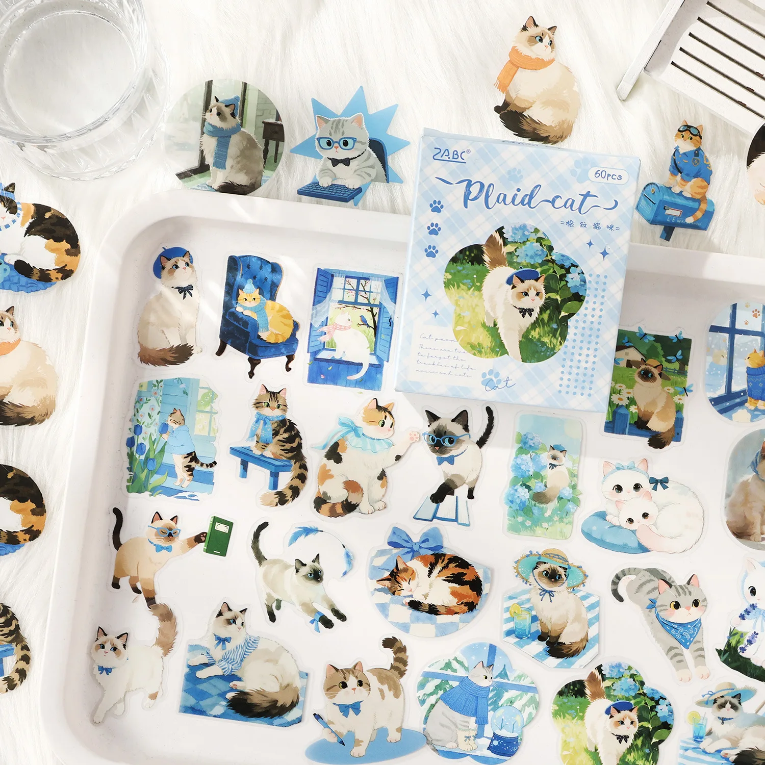 Kawaii Cat Landscape PET Sticker Creative DIY Journal Material Collage Scrapbooking Stationery
Kawaii Cat Landscape PET Sticker Creative DIY Journal Material Collage Scrapbooking Stationery