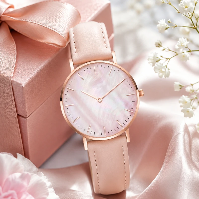 Women's Minimalist Shell Dial Watch Fashion Casual Leather Strap Ladies Quartz Wristwatch Elegant Daily Wear Female Clock Gift
Women's Minimalist Shell Dial Watch Fashion Casual Leather Strap Ladies Quartz Wristwatch Elegant Daily Wear Female Clock Gift