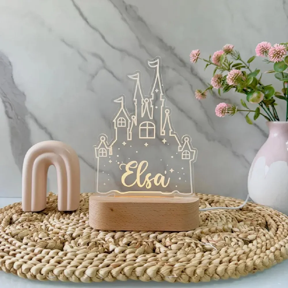 Personalized Princess Castle Night Light Frame Acrylic Picture Perfect Kid Gift for Princess Lovers Customized Unique Room Decor
Personalized Princess Castle Night Light Frame Acrylic Picture Perfect Kid Gift for Princess Lovers Customized Unique Room Decor