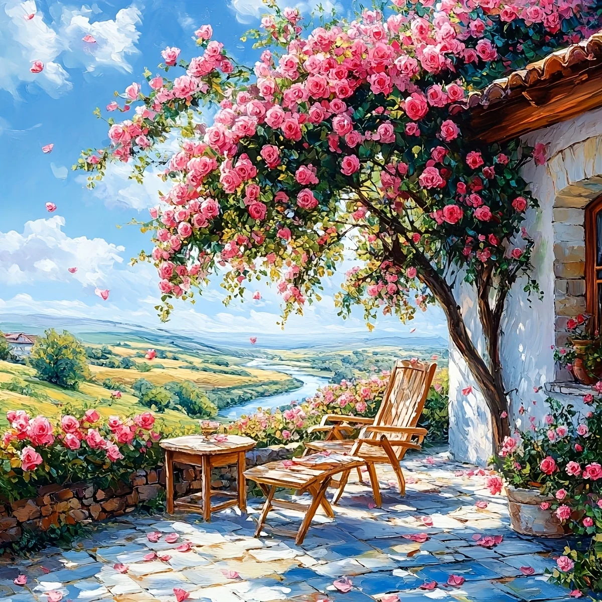 Leisure Time Under The Flower Tree Jigsaw Puzzle 500/1024 PCS Holiday Stress Relieving Fun Games Home Decor Holiday Gifts
Leisure Time Under The Flower Tree Jigsaw Puzzle 500/1024 PCS Holiday Stress Relieving Fun Games Home Decor Holiday Gifts