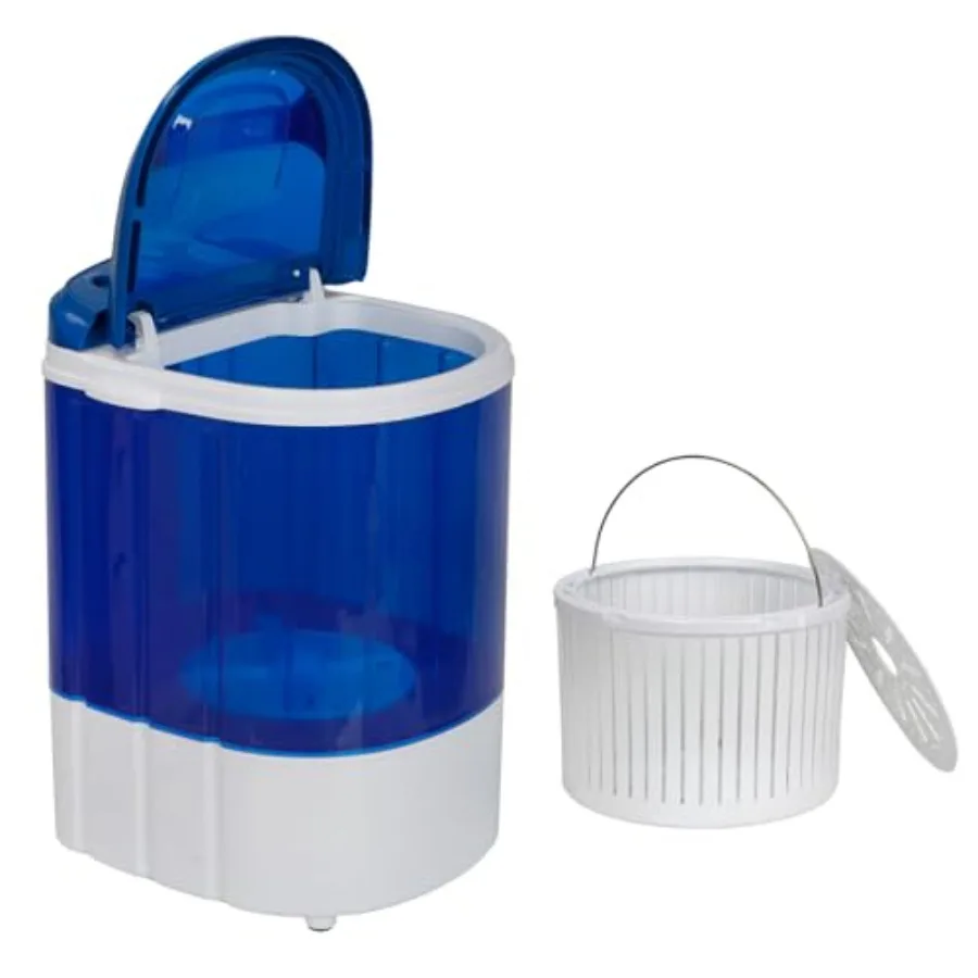 Portable Washing Machine Single Tub Small Laundry Washer 5.7 lbs Capacity for Apartments Dorms Traveling RV Semi-automatic 110V
Portable Washing Machine Single Tub Small Laundry Washer 5.7 lbs Capacity for Apartments Dorms Traveling RV Semi-automatic 110V