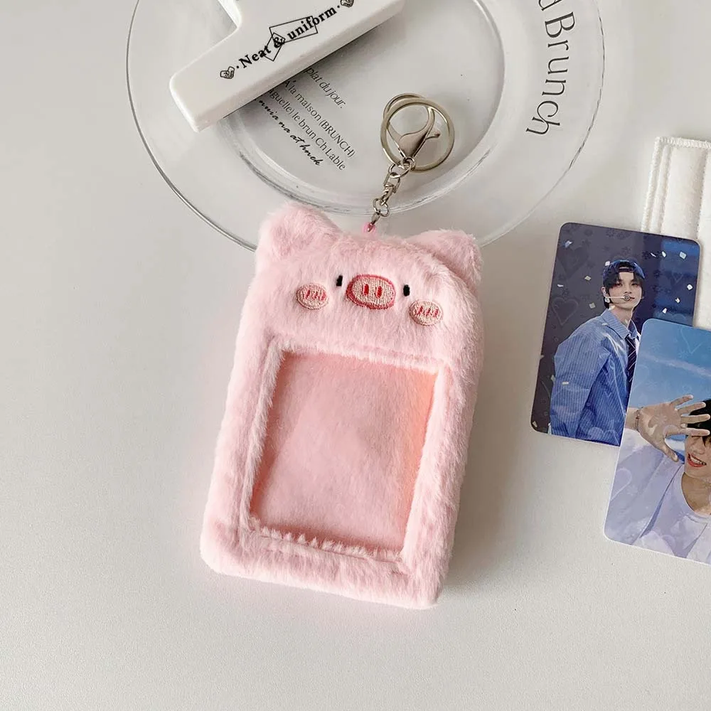 Korean Style Idol Cartoon Photocard Holder Card Sleeve with Keychain Pendant Animal Card Cover Animals Protective Case
Korean Style Idol Cartoon Photocard Holder Card Sleeve with Keychain Pendant Animal Card Cover Animals Protective Case