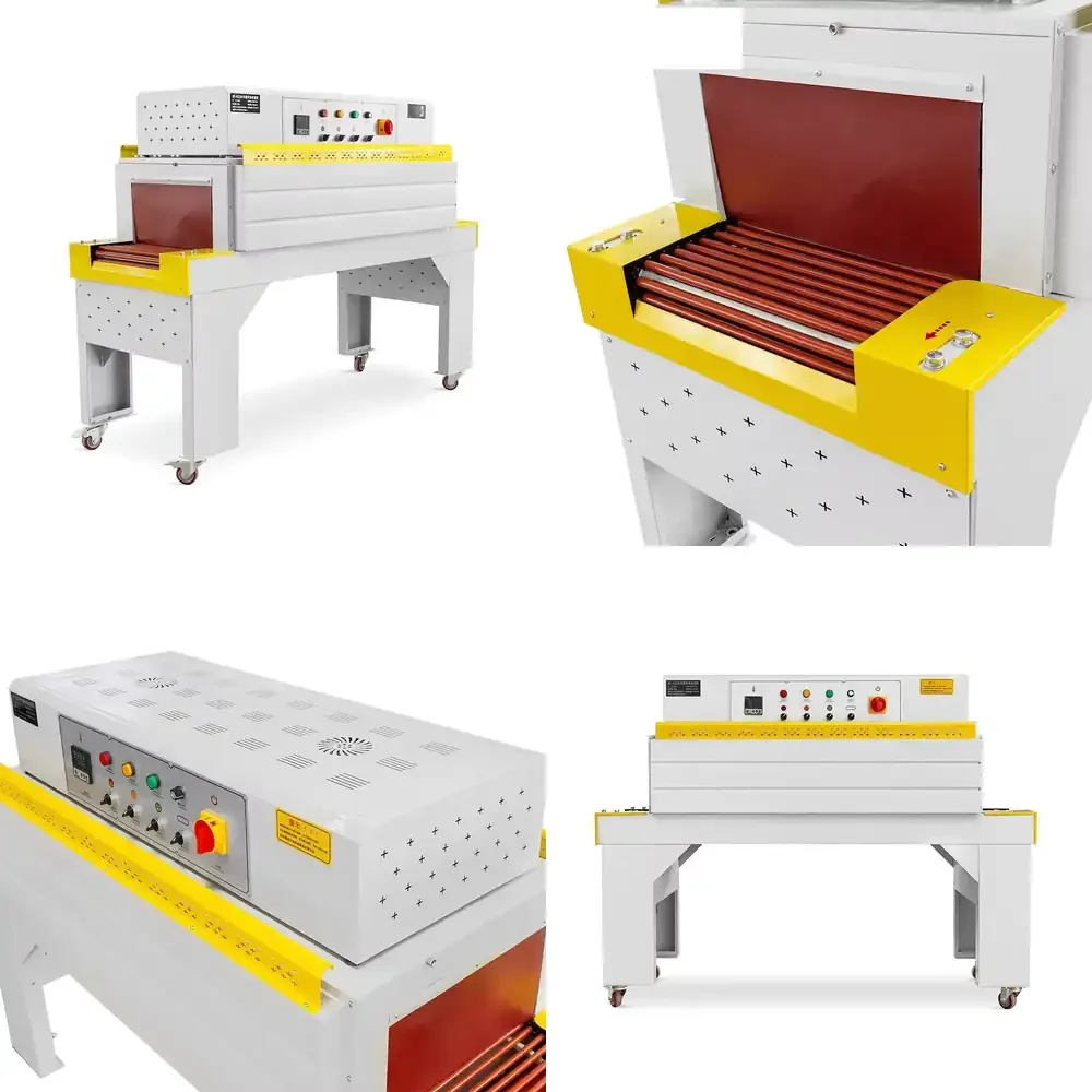 BS 4522N Internal Circulation High Quality PP PVC POF Film Heat Shrink Wrapping Tunnel Packing Machine PLC Controlled Paper
BS 4522N Internal Circulation High Quality PP PVC POF Film Heat Shrink Wrapping Tunnel Packing Machine PLC Controlled Paper