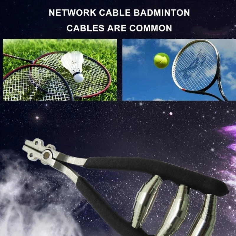Portable Racket Starting Stringing Clamp Wide Head 3 Spring Starting Stringing Clamp Tool for Tennis Badminton Racket 69HD
Portable Racket Starting Stringing Clamp Wide Head 3 Spring Starting Stringing Clamp Tool for Tennis Badminton Racket 69HD