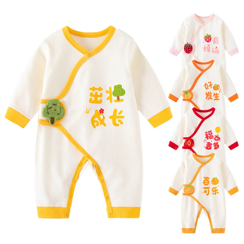 Baby Rompers 0-6 Months Baby Jumpsuit Newborn Pure Cotton Cartoon Crawling Suit Velcro Snap Button Baby Clothes
Baby Rompers 0-6 Months Baby Jumpsuit Newborn Pure Cotton Cartoon Crawling Suit Velcro Snap Button Baby Clothes