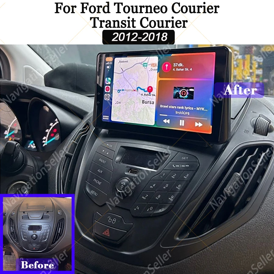 Carplay Screen For Ford Tourneo Courier Transit Courier 2012-2018 Android Auto Autoadio Stereo Multimedia Video Player Head Unit
Carplay Screen For Ford Tourneo Courier Transit Courier 2012-2018 Android Auto Autoadio Stereo Multimedia Video Player Head Unit