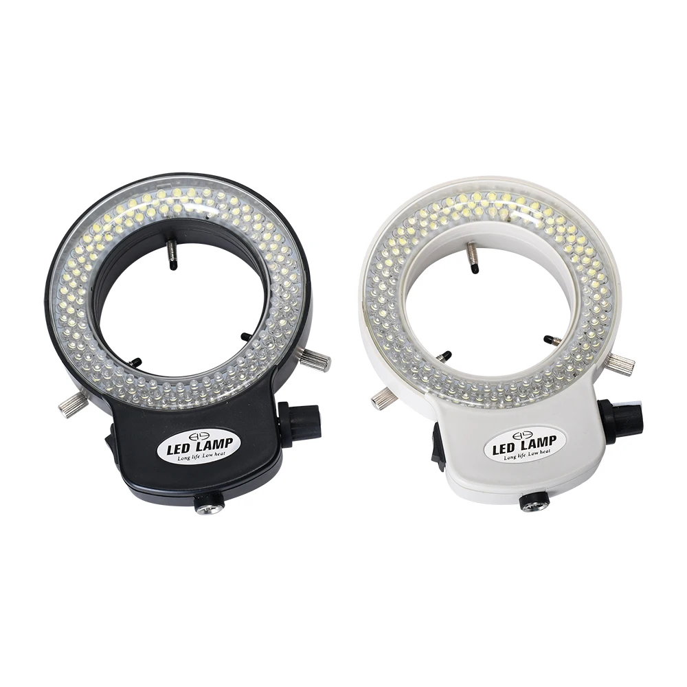 Adjustable 144 LED Ring Light illuminator Lamp For Industry Stereo Microscope Digital Camera Magnifier with Power Adapter White
Adjustable 144 LED Ring Light illuminator Lamp For Industry Stereo Microscope Digital Camera Magnifier with Power Adapter White