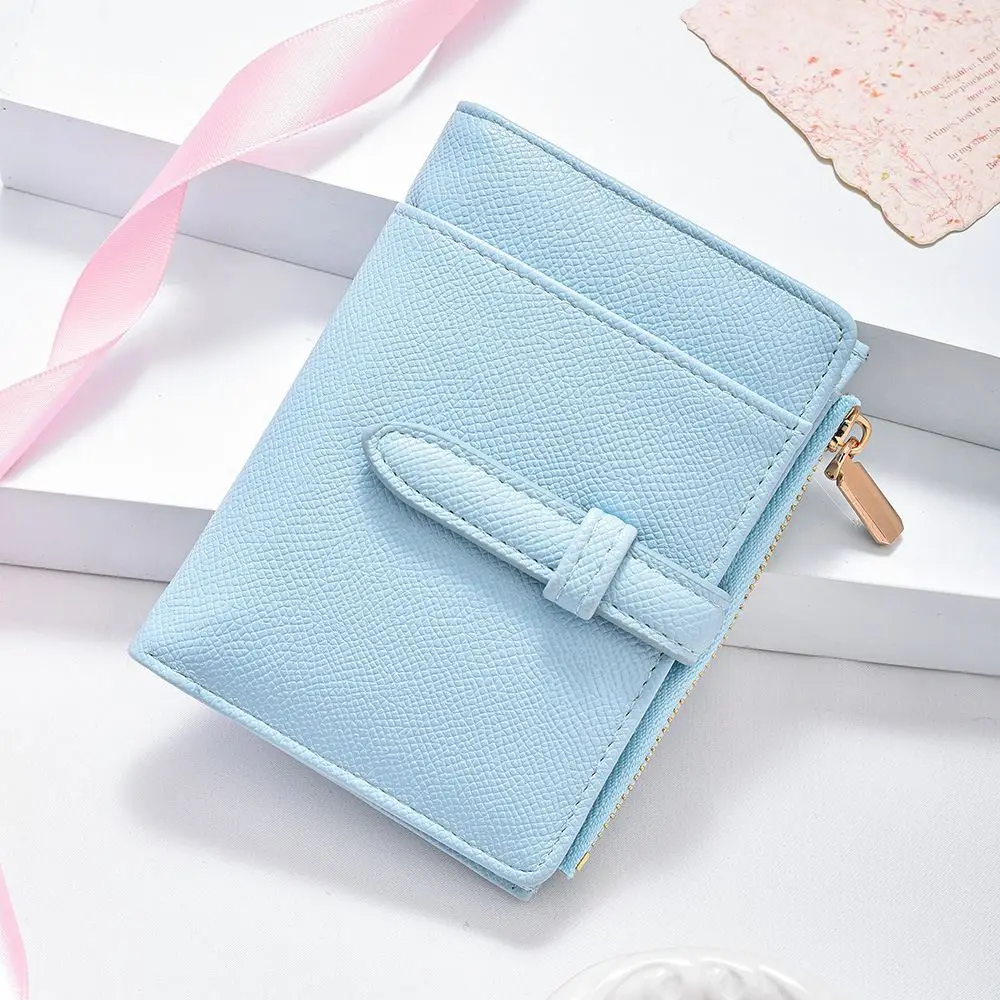Gift PU Women's Wallet Multi-Cards Slot 2 Folds Mini Coin Pocket Korea Style Portable Small Card Bag Business
Gift PU Women's Wallet Multi-Cards Slot 2 Folds Mini Coin Pocket Korea Style Portable Small Card Bag Business