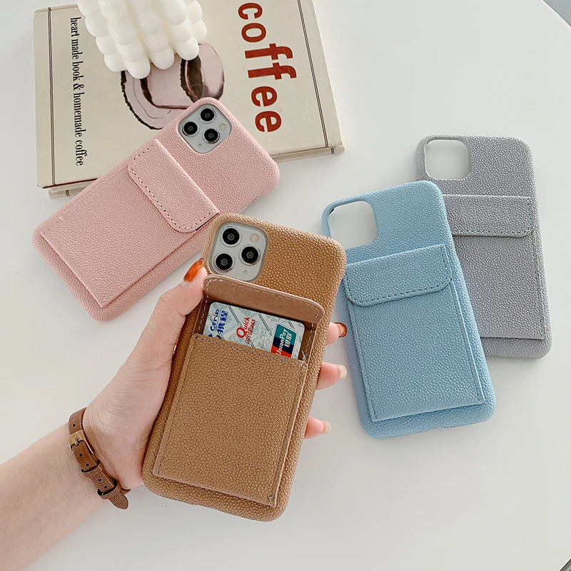 Luxury leather Card package Bracket phone case for iPhone 13 11 12 14 15 Pro Max Mini XR X XS 7 8 15Plus high quality back cover
Luxury leather Card package Bracket phone case for iPhone 13 11 12 14 15 Pro Max Mini XR X XS 7 8 15Plus high quality back cover