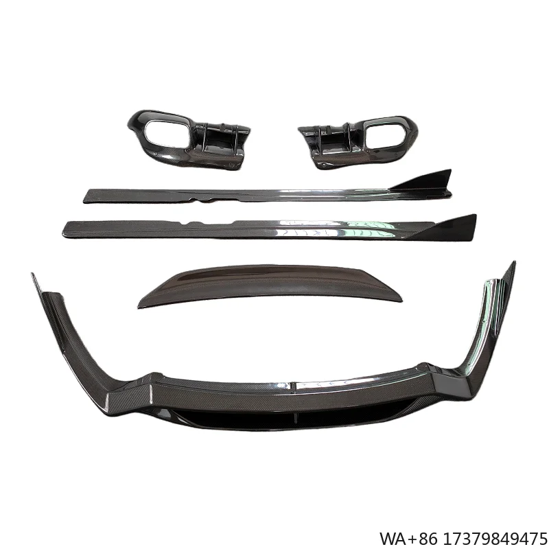 The True Carbon Fiber DMC Style Front Lip Side Skirt Rear Diffuser Rear Spoiler Body Kit Is Used for the Ferrari F12 Body Kit
The True Carbon Fiber DMC Style Front Lip Side Skirt Rear Diffuser Rear Spoiler Body Kit Is Used for the Ferrari F12 Body Kit