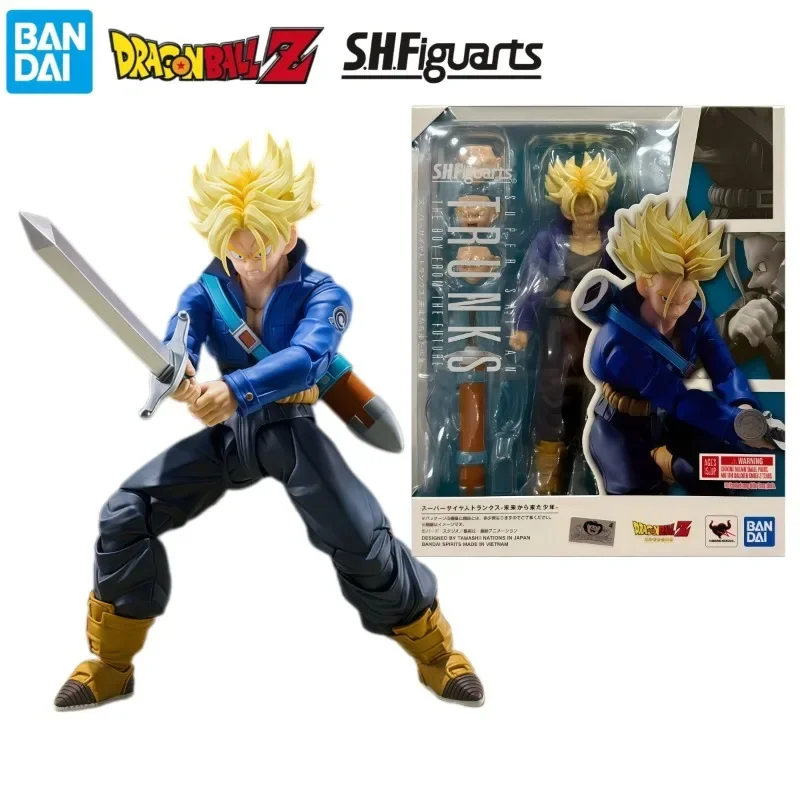 100% Original Bandai S.H.Figuarts Dragon Ball Z Super Saiyan Trunks The Boy From The Future Action Figure New With Box
100% Original Bandai S.H.Figuarts Dragon Ball Z Super Saiyan Trunks The Boy From The Future Action Figure New With Box