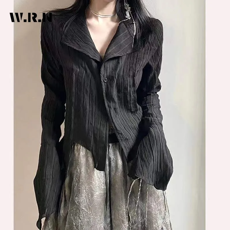 Vintage Elegant Style Turn Down Collar Solid Color Loose Blouses 2024 Spring Women Office Lady Long Sleeve Chiffon Shirts Top
Vintage Elegant Style Turn Down Collar Solid Color Loose Blouses 2024 Spring Women Office Lady Long Sleeve Chiffon Shirts Top