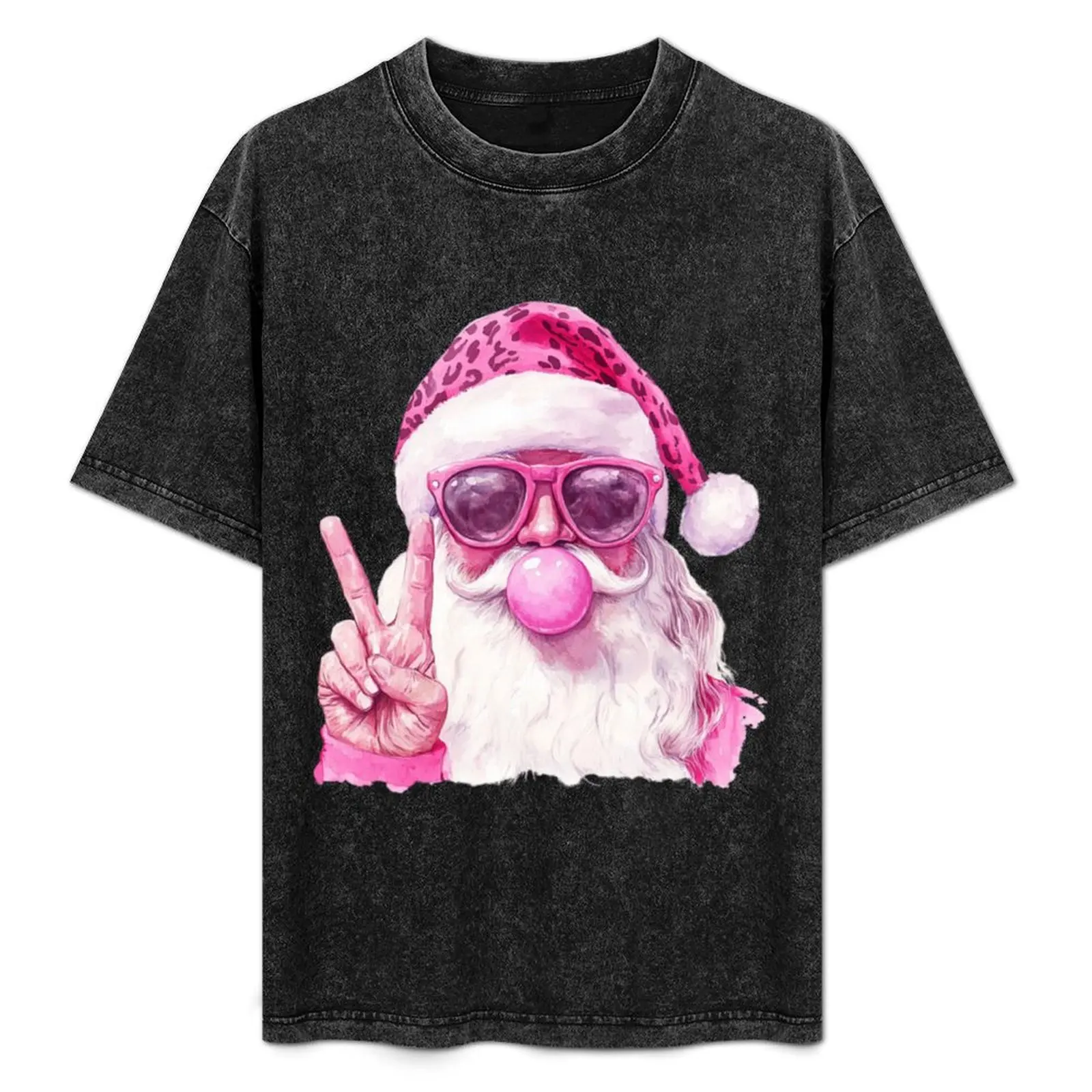 Retro Santa Peace Sign Leopard Hat Bubblegum Christmas T-Shirt Summer Festival T-Shirt
Retro Santa Peace Sign Leopard Hat Bubblegum Christmas T-Shirt Summer Festival T-Shirt