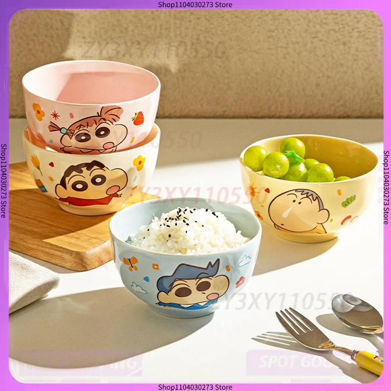 New Crayon Shinchan Ceramic Rice Bowl Cute Cartoon Children'S Rice Bowl Parent-Child Suit Tableware 4.5-Inch Ceramic Rice Bowl
New Crayon Shinchan Ceramic Rice Bowl Cute Cartoon Children'S Rice Bowl Parent-Child Suit Tableware 4.5-Inch Ceramic Rice Bowl