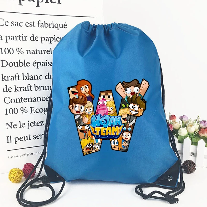 Wojan Team Drawstring Sport Gym Bag Anime Figure Boy Girl Shopping Bags Swimming Yoga Bags Portable Organize Storage Bag Gift
Wojan Team Drawstring Sport Gym Bag Anime Figure Boy Girl Shopping Bags Swimming Yoga Bags Portable Organize Storage Bag Gift