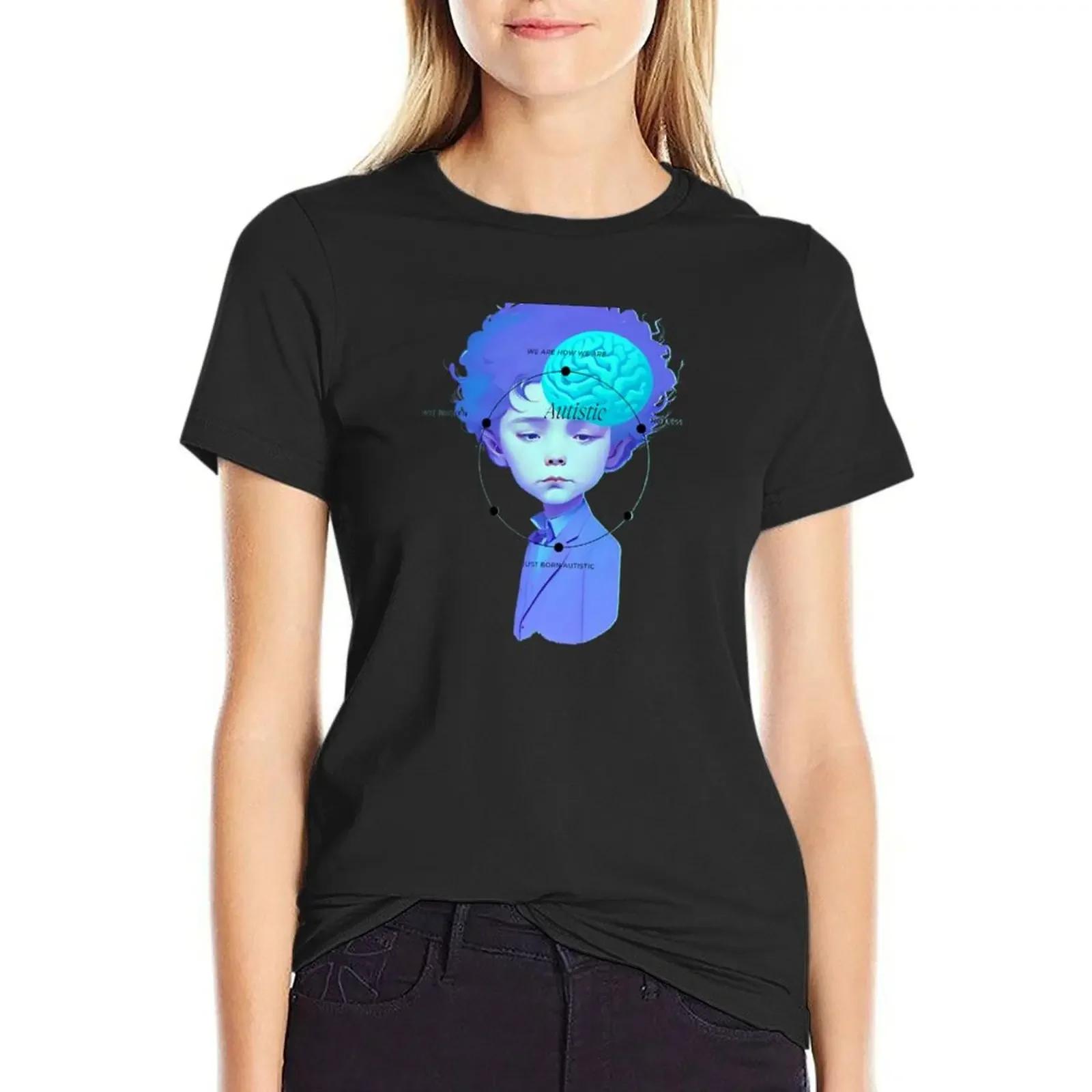 Bainy Boy Autism T-Shirt summer top Blouse sweat blacks t-shirt dress for Women sexy
Bainy Boy Autism T-Shirt summer top Blouse sweat blacks t-shirt dress for Women sexy