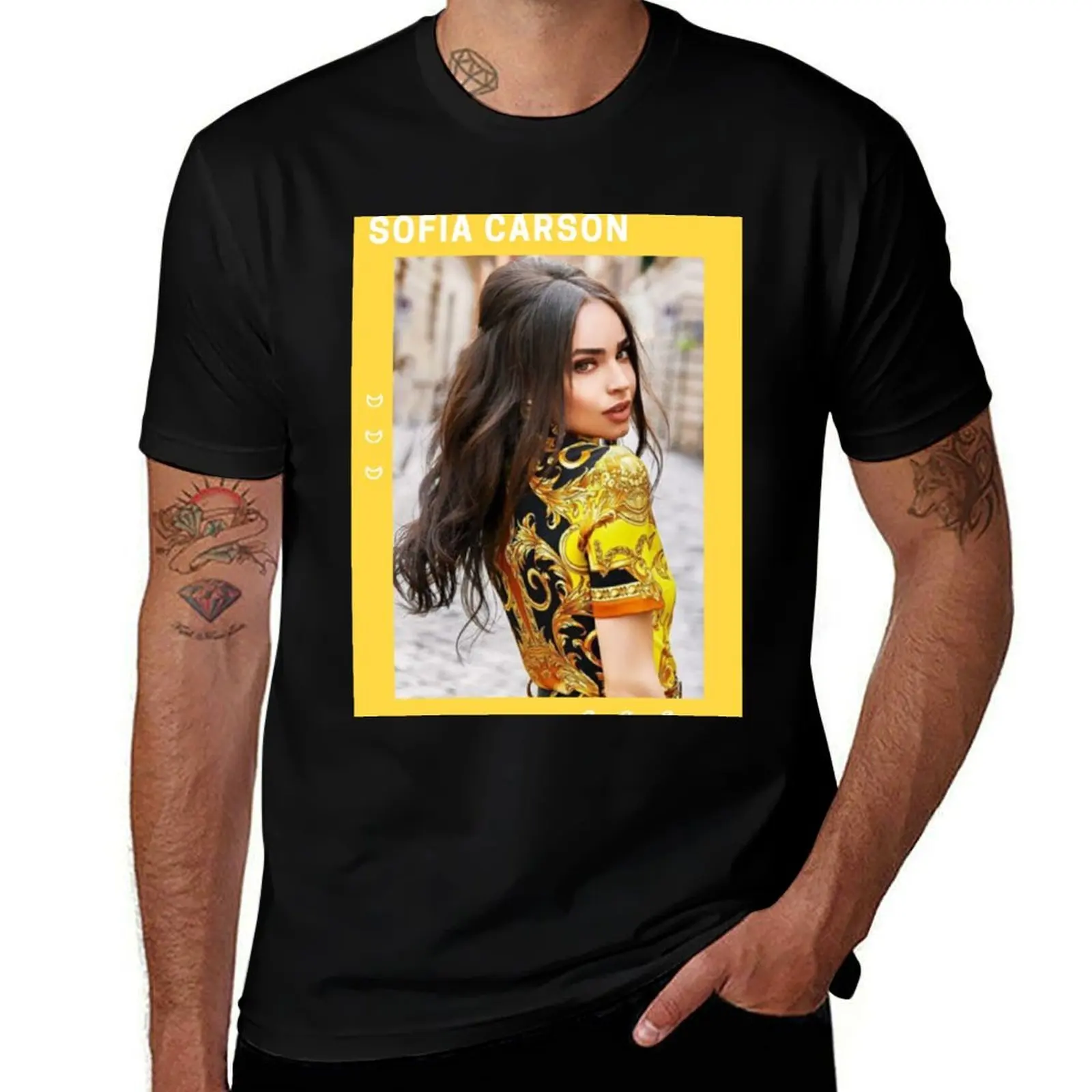 Sofia Carson T-Shirt Casual Graphic Print Tee
Sofia Carson T-Shirt Casual Graphic Print Tee
