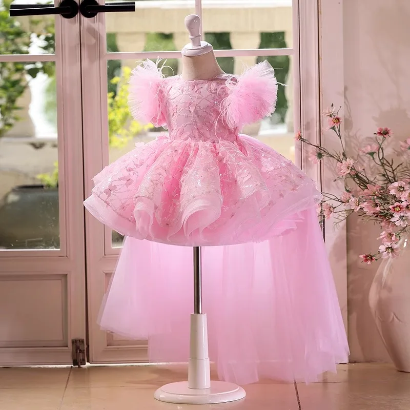 Высококачественное бальное платье принцессы для выступлений на фортепиано для девочек, детское модное платье для дня рождения, свадьбы, y1678
Высококачественное бальное платье принцессы для выступлений на фортепиано для девочек, детское модное платье для дня рождения, свадьбы, y1678