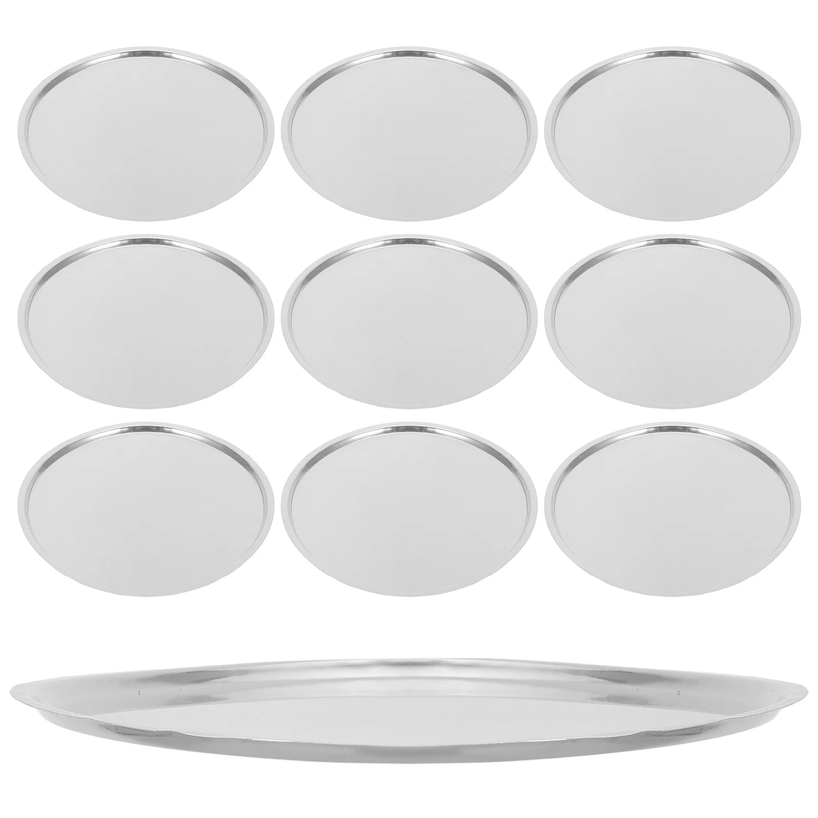 10 Pcs Shallow Bottom Weighing Dish Lab Dishes for Laboratory Samples Tray Aluminum Foil Trays Silver Chemistry Boats
10 Pcs Shallow Bottom Weighing Dish Lab Dishes for Laboratory Samples Tray Aluminum Foil Trays Silver Chemistry Boats