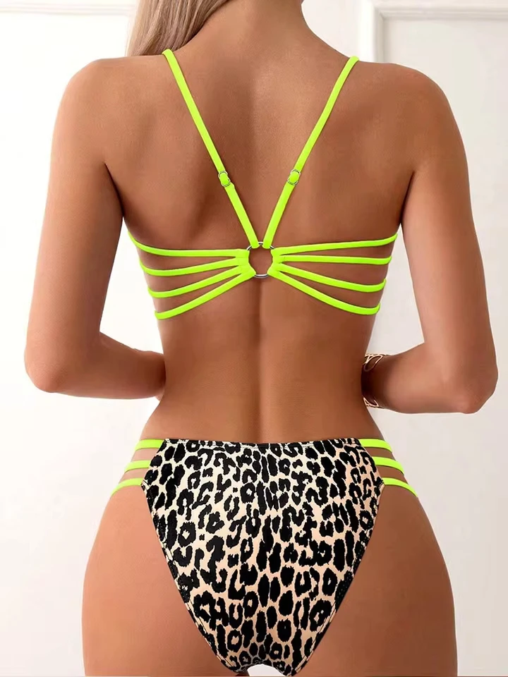 Vzvn 2026 New Bathing Suits Sleeveless for Woman High Leg Female Beachwear Sexy Fashion Leopard Women Swimsuit Two Piece Suits
Vzvn 2026 New Bathing Suits Sleeveless for Woman High Leg Female Beachwear Sexy Fashion Leopard Women Swimsuit Two Piece Suits