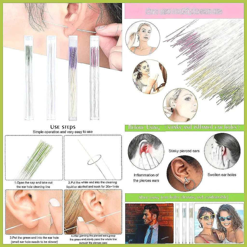 60 шт. линий для чистки ушей, портативный инструмент для удаления грязи, дезодорации и предотвращения засорения
60 шт. линий для чистки ушей, портативный инструмент для удаления грязи, дезодорации и предотвращения засорения
