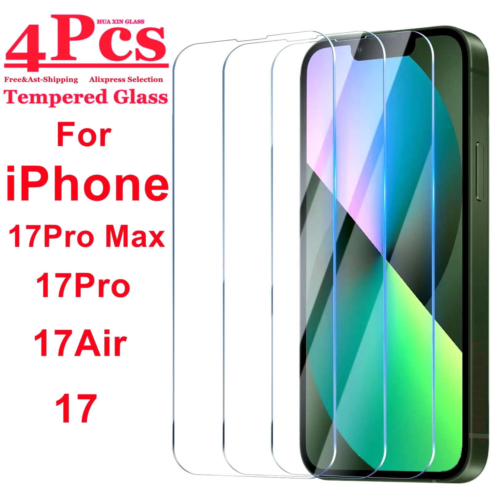 For iPhone 17Pro Max 17Pro 17Air 17 Tempered Glass
For iPhone 17Pro Max 17Pro 17Air 17 Tempered Glass