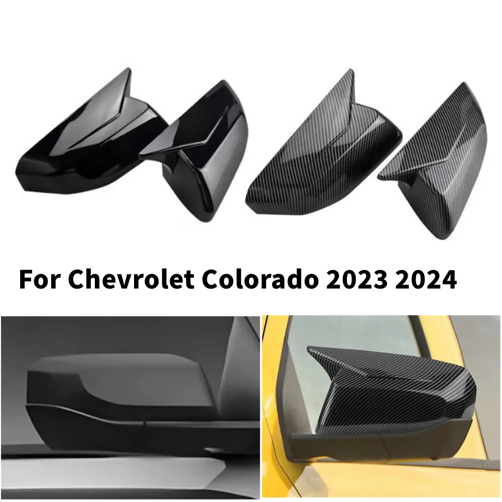 For Chevrolet Colorado 2023 2024 ABS Carbon/Gloss Black Car Rearview Side Mirror Cover Wing Cap Exterior Door Housing Shell Trim
For Chevrolet Colorado 2023 2024 ABS Carbon/Gloss Black Car Rearview Side Mirror Cover Wing Cap Exterior Door Housing Shell Trim