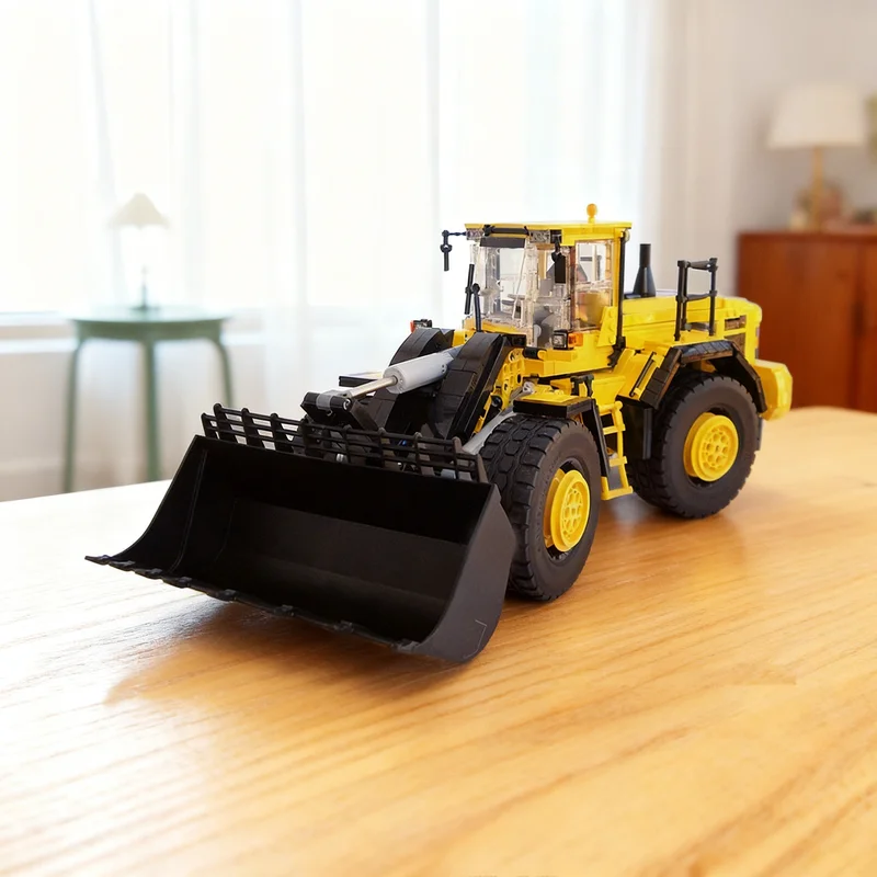 1568pcs MOC Volvoeed L250G Wheel Loader Technical Model Building Blocks Architecture Toys Christmas Gifts Education Kids Brick
1568pcs MOC Volvoeed L250G Wheel Loader Technical Model Building Blocks Architecture Toys Christmas Gifts Education Kids Brick
