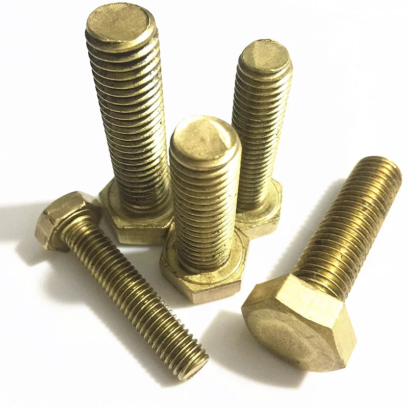 H62 Brass Hexagon Head Machine Screw DIY Precision Fastener M4-M16 External Hex Bolt Copper Alloy Head Machine Screw
H62 Brass Hexagon Head Machine Screw DIY Precision Fastener M4-M16 External Hex Bolt Copper Alloy Head Machine Screw