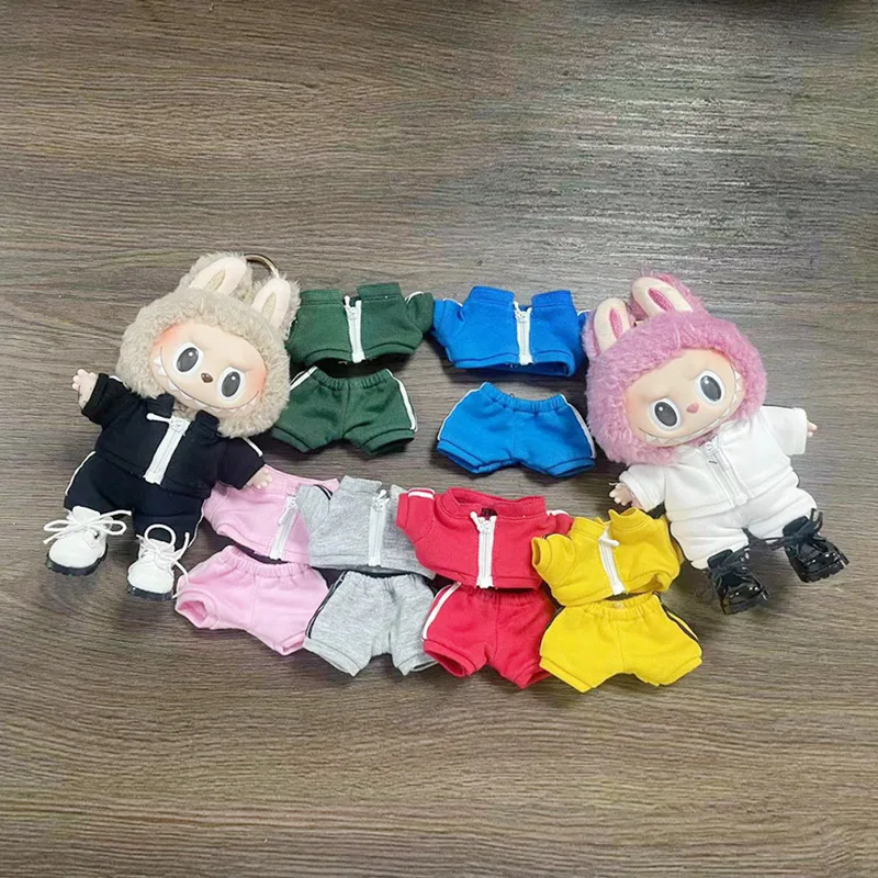 Labubu Clothes Suitable Labubu V1V2 Wearing 2pcs Set Multiple Colors Choose From Top Pants Designed 10cm Cotton Exo Cute Cartoon
Labubu Clothes Suitable Labubu V1V2 Wearing 2pcs Set Multiple Colors Choose From Top Pants Designed 10cm Cotton Exo Cute Cartoon