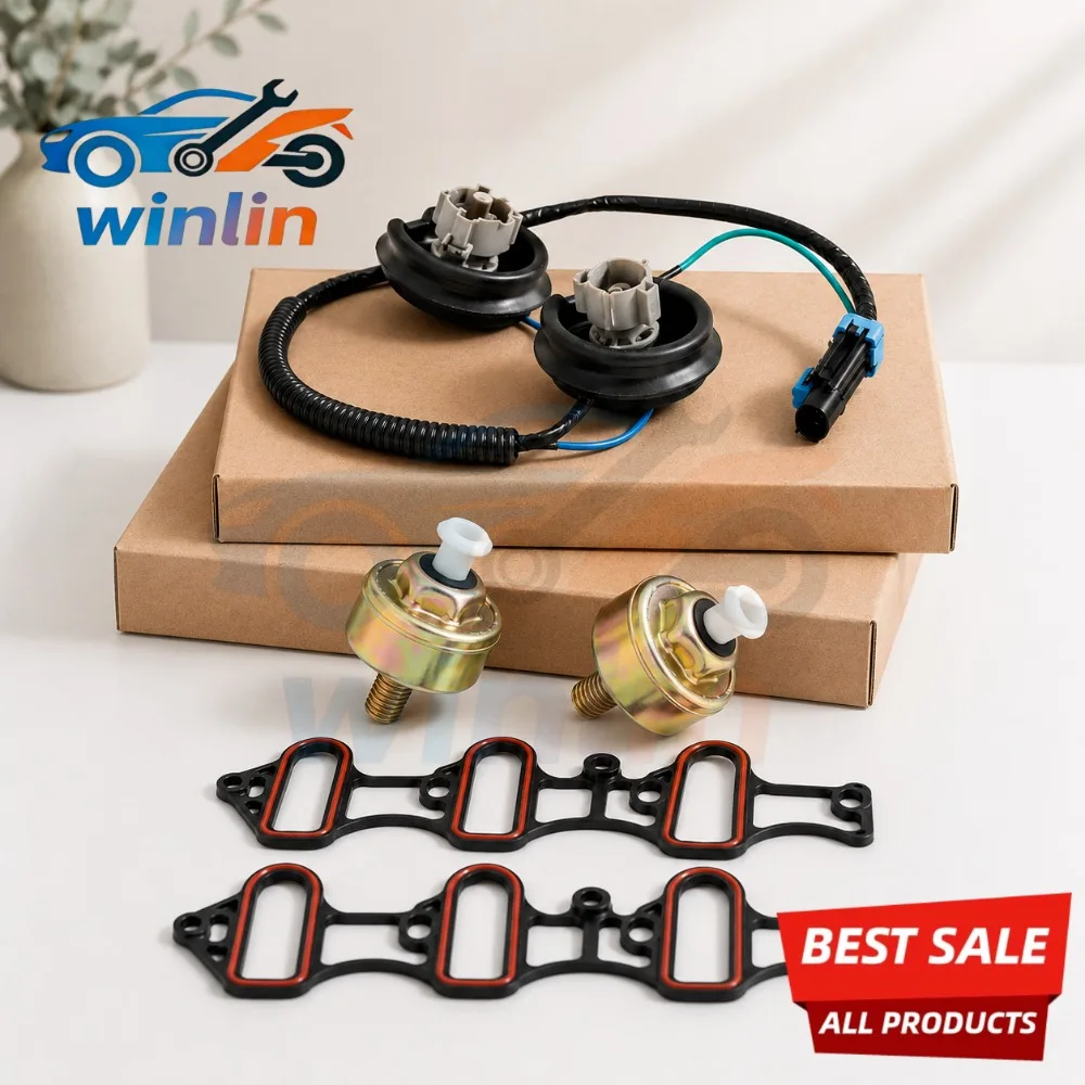12601822 89060413 Knock Sensor Wiring Harness & Intake Manifold Gasket for GMC Yukon Envoy XL 1500 2500 Cadillac Hummer H2
12601822 89060413 Knock Sensor Wiring Harness & Intake Manifold Gasket for GMC Yukon Envoy XL 1500 2500 Cadillac Hummer H2