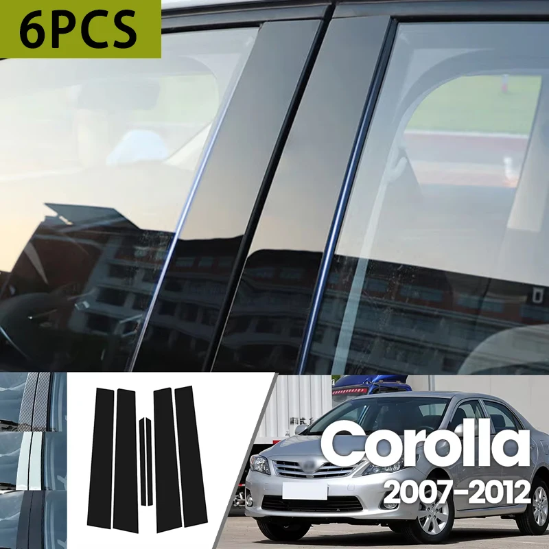 For Toyota Corolla 2007-2012 2008 2009 2010 2011 Bright Black Carbon Fibre Window Door Waterproof B C Sticker
For Toyota Corolla 2007-2012 2008 2009 2010 2011 Bright Black Carbon Fibre Window Door Waterproof B C Sticker