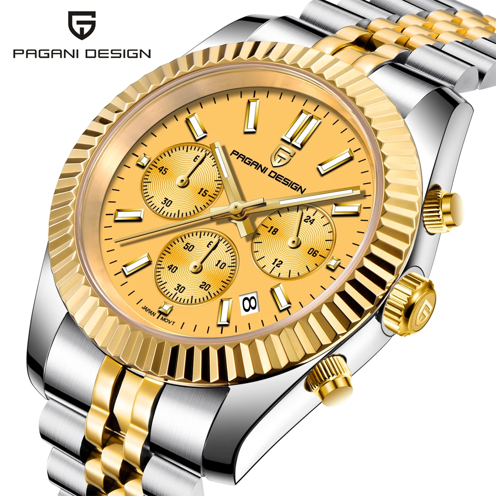 PAGANI DESIGN 2025 new VD53 luxury men's quartz watch 40MM sapphire stainless steel waterproof 5Bar luminous C3 reloj hombre
PAGANI DESIGN 2025 new VD53 luxury men's quartz watch 40MM sapphire stainless steel waterproof 5Bar luminous C3 reloj hombre