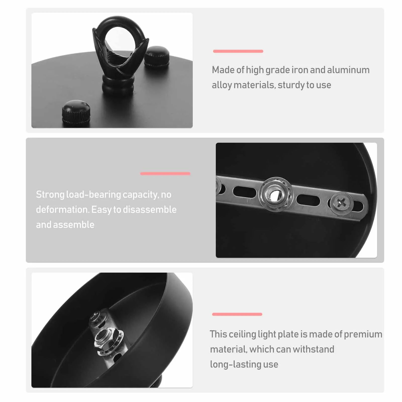 2pcs Hanging Ring Lighting Accessories Durable Zinc Alloy Ceiling Plate Chandelier Cover Mounting Kit canopy lights plate
2pcs Hanging Ring Lighting Accessories Durable Zinc Alloy Ceiling Plate Chandelier Cover Mounting Kit canopy lights plate
