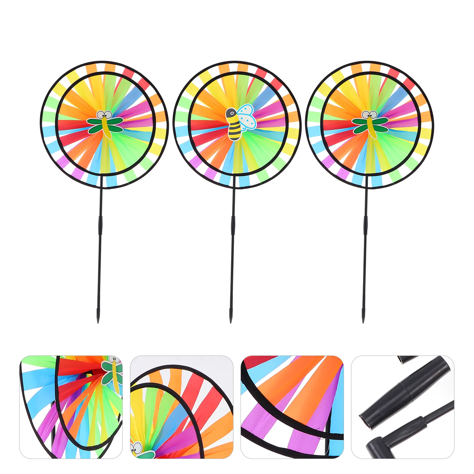 3 PCS Double Cloth Windmill Funny Colorful Outdoor Garden Toy Childrens Toys Cartoon Ornament Children’s
3 PCS Double Cloth Windmill Funny Colorful Outdoor Garden Toy Childrens Toys Cartoon Ornament Children’s
