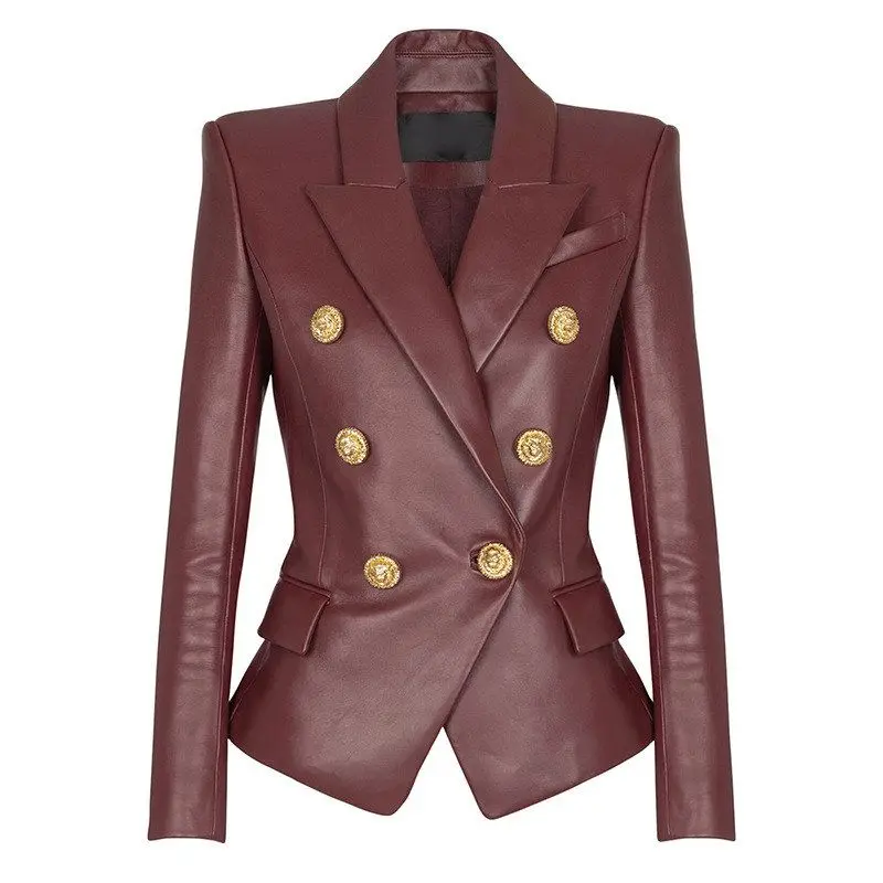 Early Spring 2026 Fashionable Slim Fit Premium PU Leather Jacket Wine Red Color Star Style British Style Long Sleeve Coat
Early Spring 2026 Fashionable Slim Fit Premium PU Leather Jacket Wine Red Color Star Style British Style Long Sleeve Coat