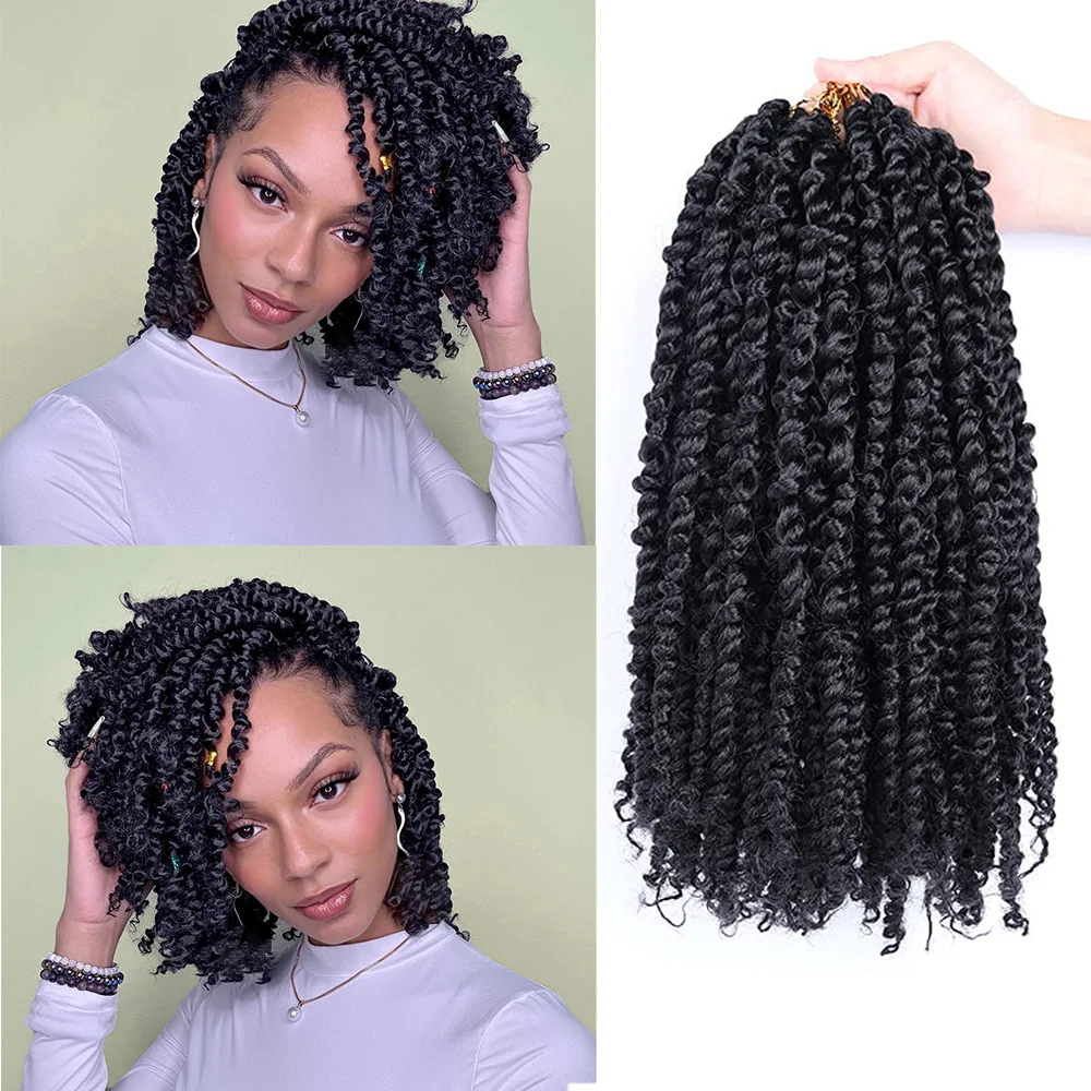 Passion Twist Hair for Women Natural Black Bomb Pre Twisted Water Wave Crochet Braids Hair Pre Looped Curly Bohemian Synthetic
Passion Twist Hair for Women Natural Black Bomb Pre Twisted Water Wave Crochet Braids Hair Pre Looped Curly Bohemian Synthetic