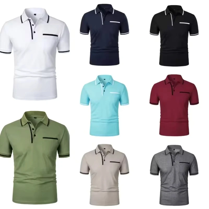 Men's Summer T-shirt Classic Short sleeved Polo Shirt Top Casual T-shirt Button Lapel Super Large S-3XL Casual Polo Shirt
Men's Summer T-shirt Classic Short sleeved Polo Shirt Top Casual T-shirt Button Lapel Super Large S-3XL Casual Polo Shirt