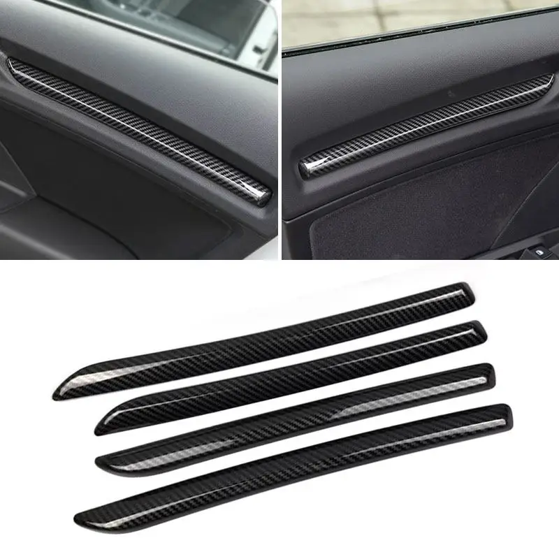 For Audi A3 8V 2014 2015 2016 2017 2018 S3 2017 4pcs ABS Car Inner Door Window Panel Trim Strip Cover Trim Carbon Fiber Texture
For Audi A3 8V 2014 2015 2016 2017 2018 S3 2017 4pcs ABS Car Inner Door Window Panel Trim Strip Cover Trim Carbon Fiber Texture