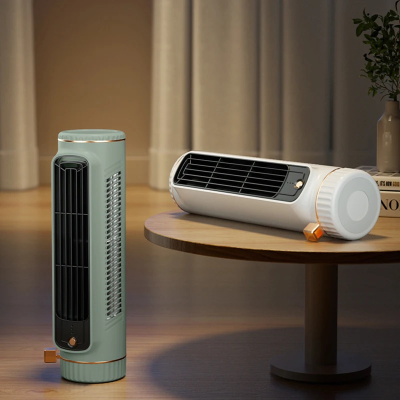 Portable Desktop Tower Cooling Fan Mini Air Conditioner Fan USB Rechargeable Air Cooler Fan Home Office Leafless Electric Fan
Portable Desktop Tower Cooling Fan Mini Air Conditioner Fan USB Rechargeable Air Cooler Fan Home Office Leafless Electric Fan