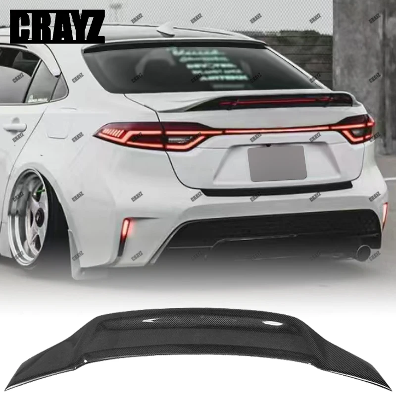 For Toyota 2019 2020 2021 2022 2023 2024 GR Corolla Forged Real Carbon Fiber Black Rear Wing Trunk Lip Tail Spoiler R Style
For Toyota 2019 2020 2021 2022 2023 2024 GR Corolla Forged Real Carbon Fiber Black Rear Wing Trunk Lip Tail Spoiler R Style