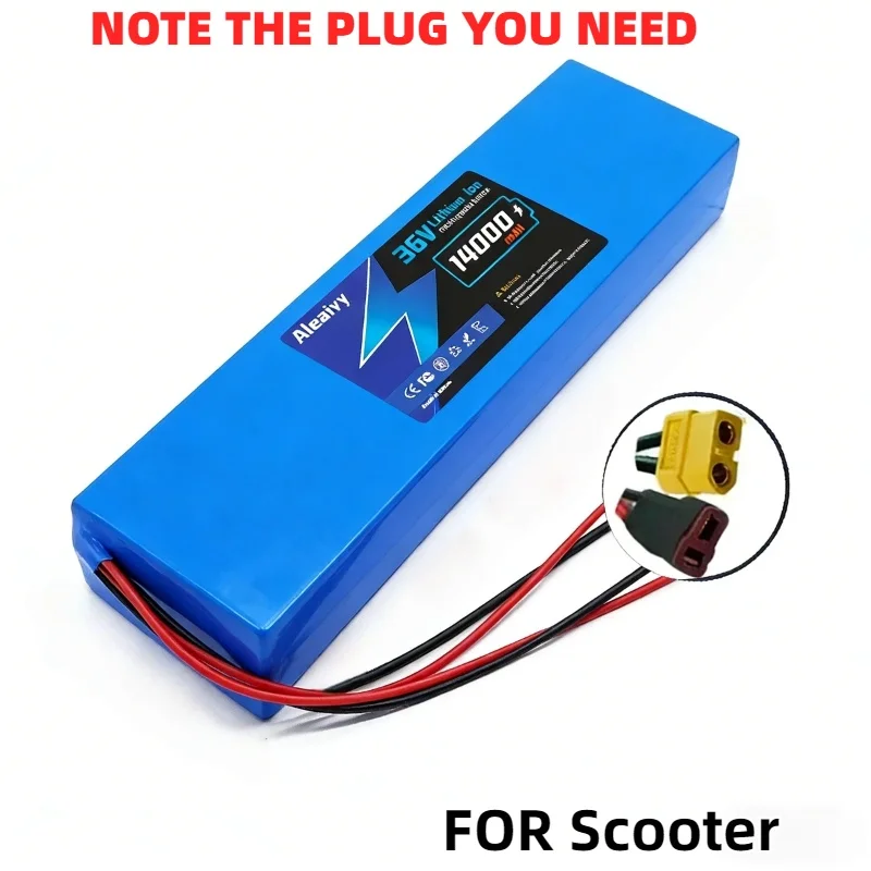 36V 14000mAh 10S5P Rechargeable Lithium Battery Pack–BMS Equipped 500W Power for Scooter Vehicle High-Capacity Replacement
36V 14000mAh 10S5P Rechargeable Lithium Battery Pack–BMS Equipped 500W Power for Scooter Vehicle High-Capacity Replacement