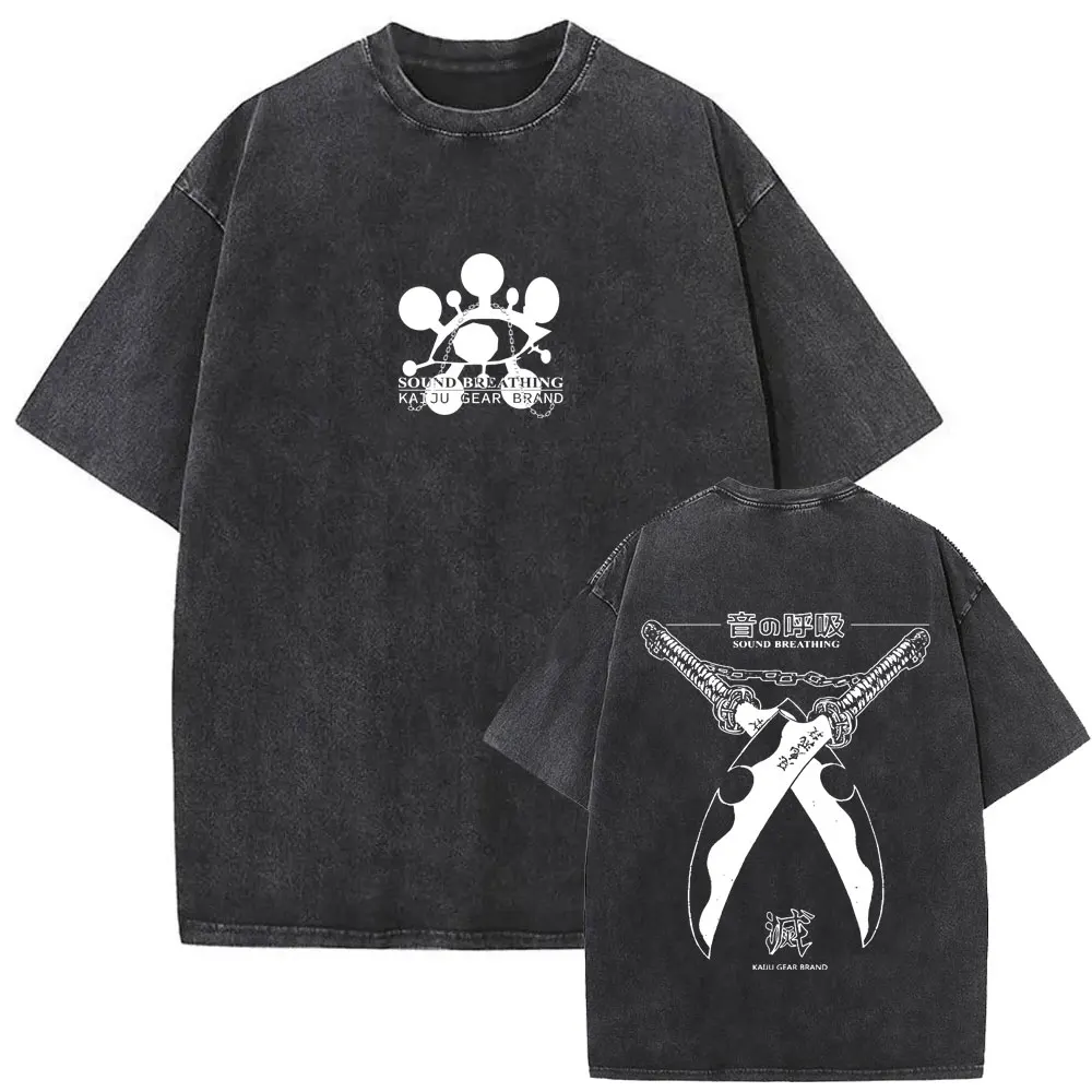 Limited Anime Demon Slayer Washed Vintage T-shirt Manga Lovers Uzui Tengen Graphic T-shirts Men Women Casual Oversized T Shirts
Limited Anime Demon Slayer Washed Vintage T-shirt Manga Lovers Uzui Tengen Graphic T-shirts Men Women Casual Oversized T Shirts