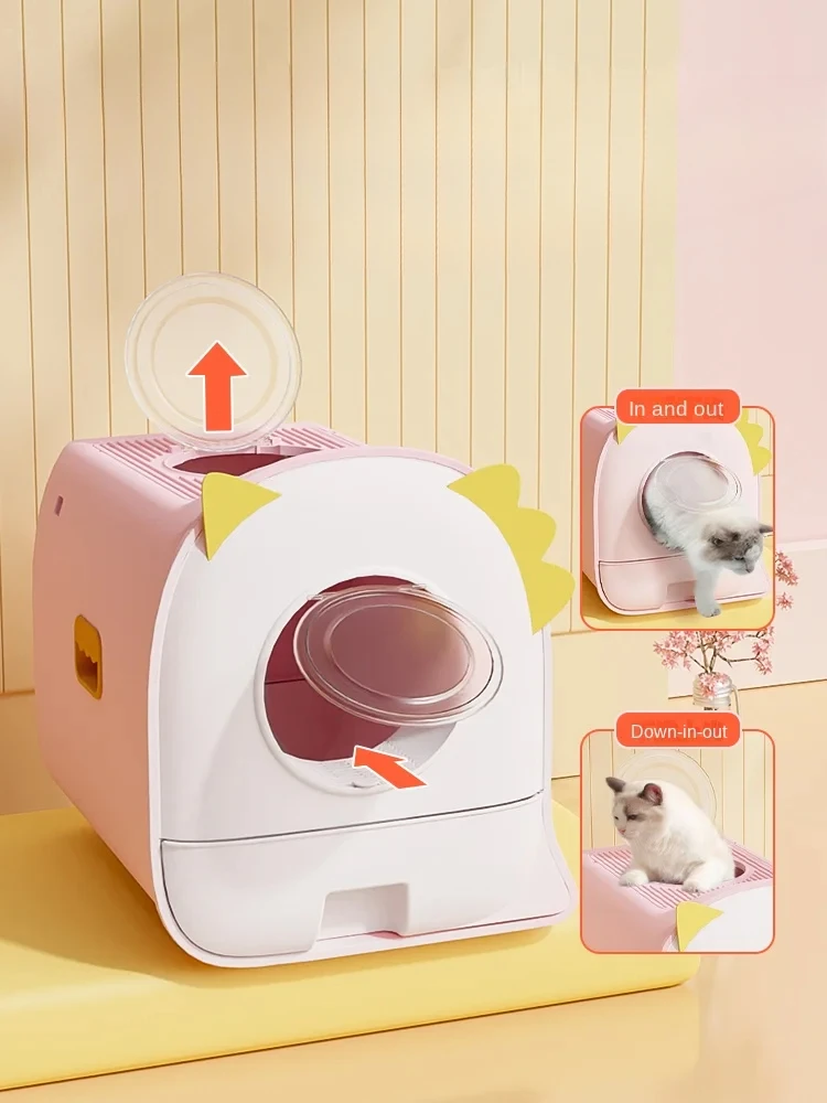 Ящик для кошачьего туалета Мягкие принадлежности для кошек сверху с большой закрытой открытой раковиной Товары для кошек Товары для домашних животных
Ящик для кошачьего туалета Мягкие принадлежности для кошек сверху с большой закрытой открытой раковиной Товары для кошек Товары для домашних животных