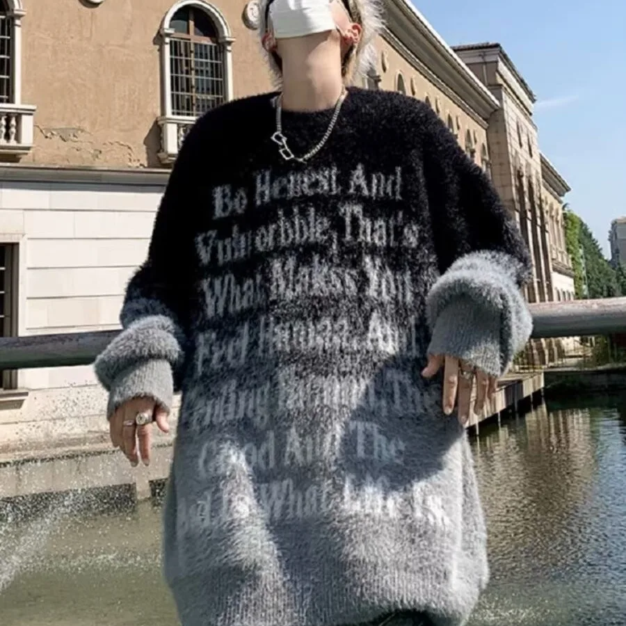 Мужской свитер свободного кроя с круглым вырезом, разноцветный, мягкий, уютный, вязаный, осенне-зимний, из полиэфирного волокна, с длинными рукавами
Мужской свитер свободного кроя с круглым вырезом, разноцветный, мягкий, уютный, вязаный, осенне-зимний, из полиэфирного волокна, с длинными рукавами